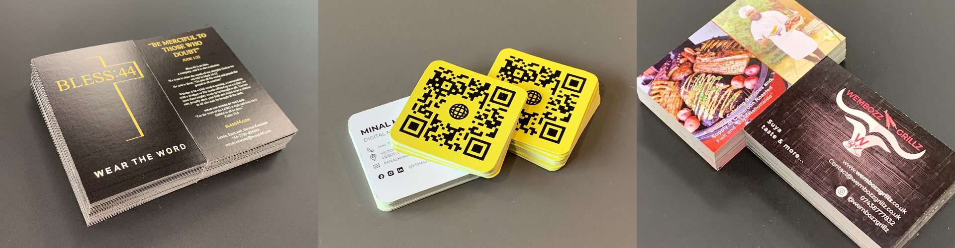 Sampel Photos of Economy Business Cards