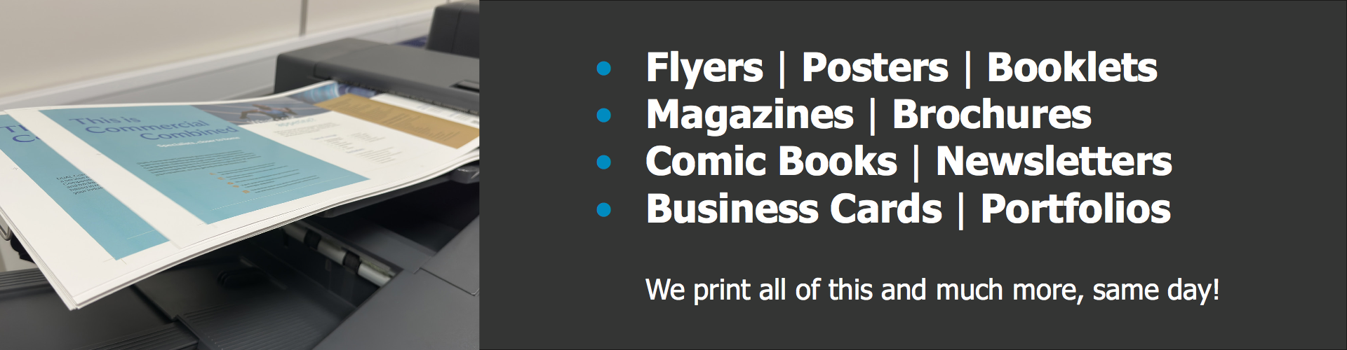 Six Page A4 Printing, Leeds City